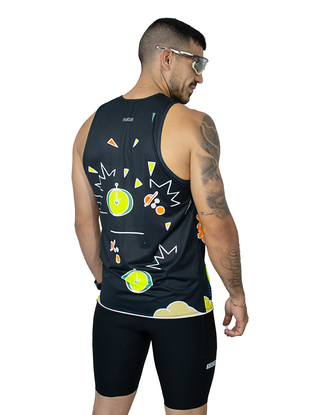 Ref. CONTRA RELOJ NEON Esqueleto Running