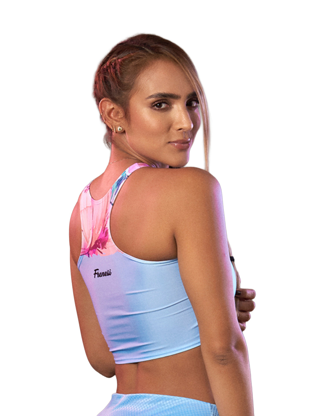 TOP ULTRA SIN COSTURA 'FLORAL'