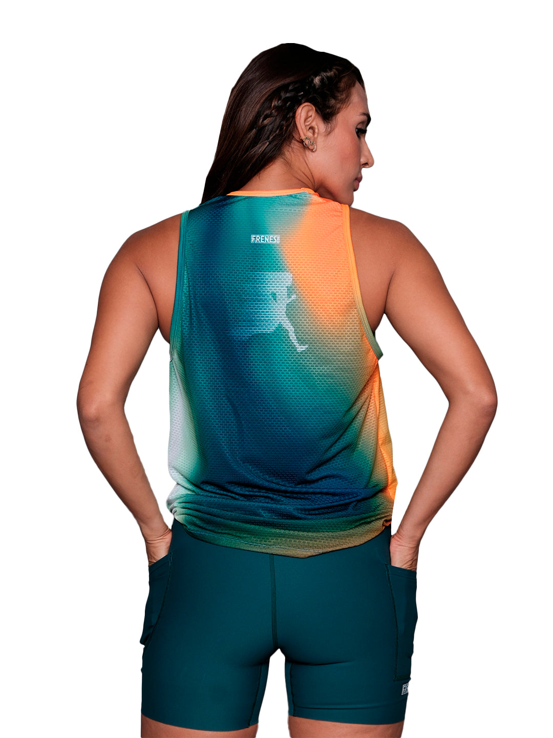 BLUSA ESQUELETO 'ORANGE GREEN'