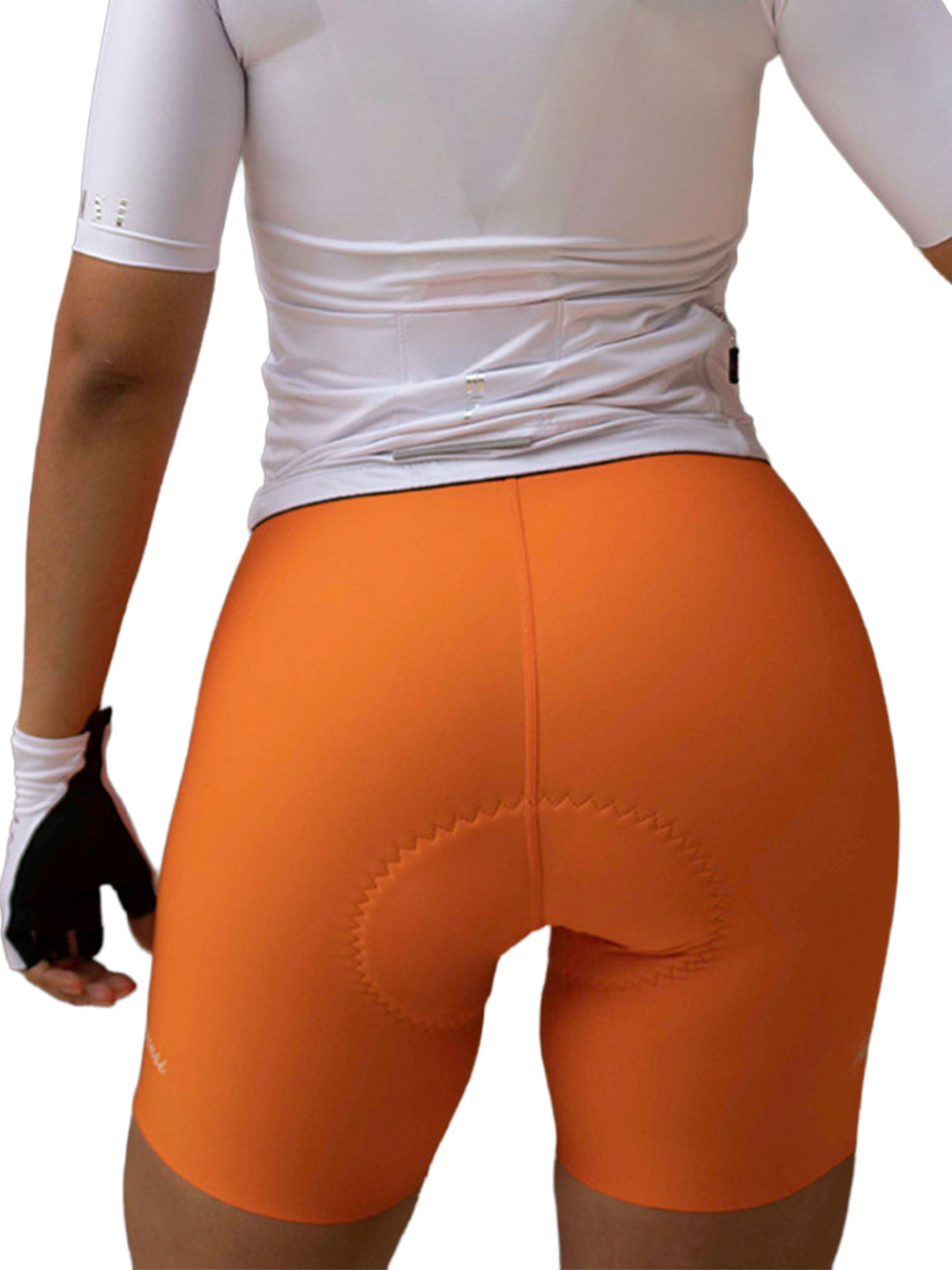 LICRA CORTA CON TIRANTES 'NARANJA'