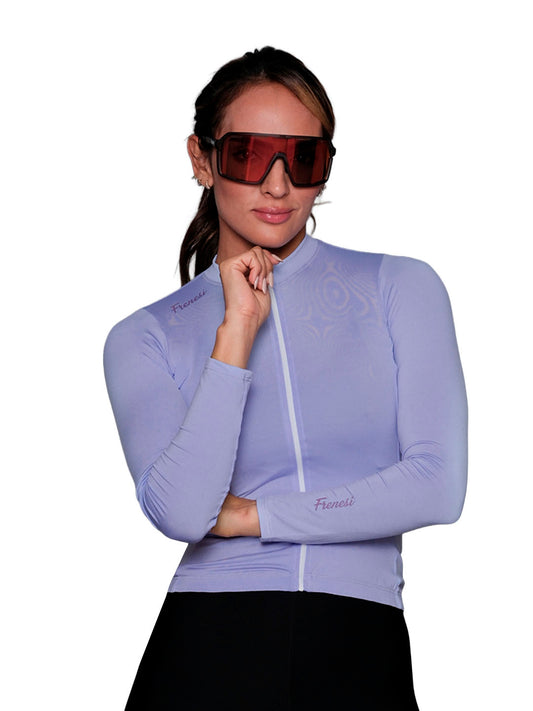 JERSEY MANGA LARGA COLOR LILA