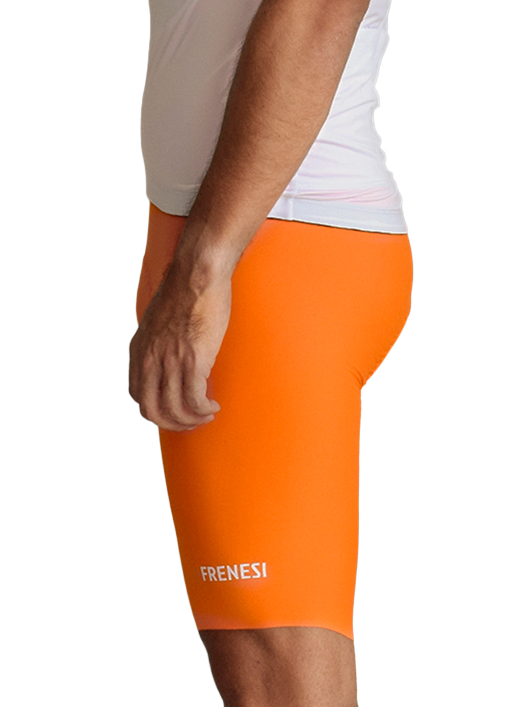 LICRA CORTA CON TIRANTES 'NARANJA'