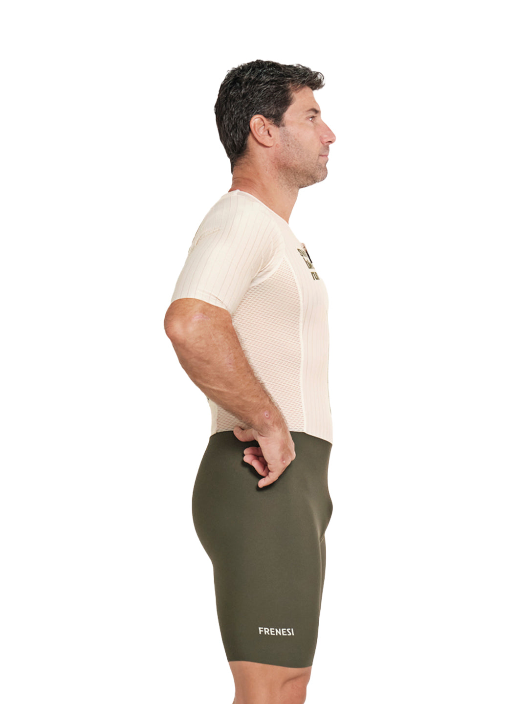 ENTERIZO TIPO KONA SBR LETTERING VERDE MILITAR