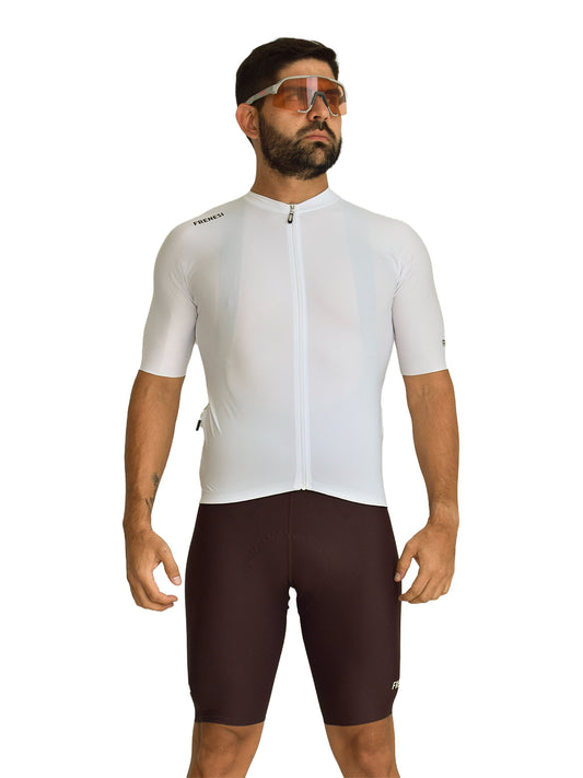 LICRA CORTA CON TIRANTES 'CAFÉ OSCURO'