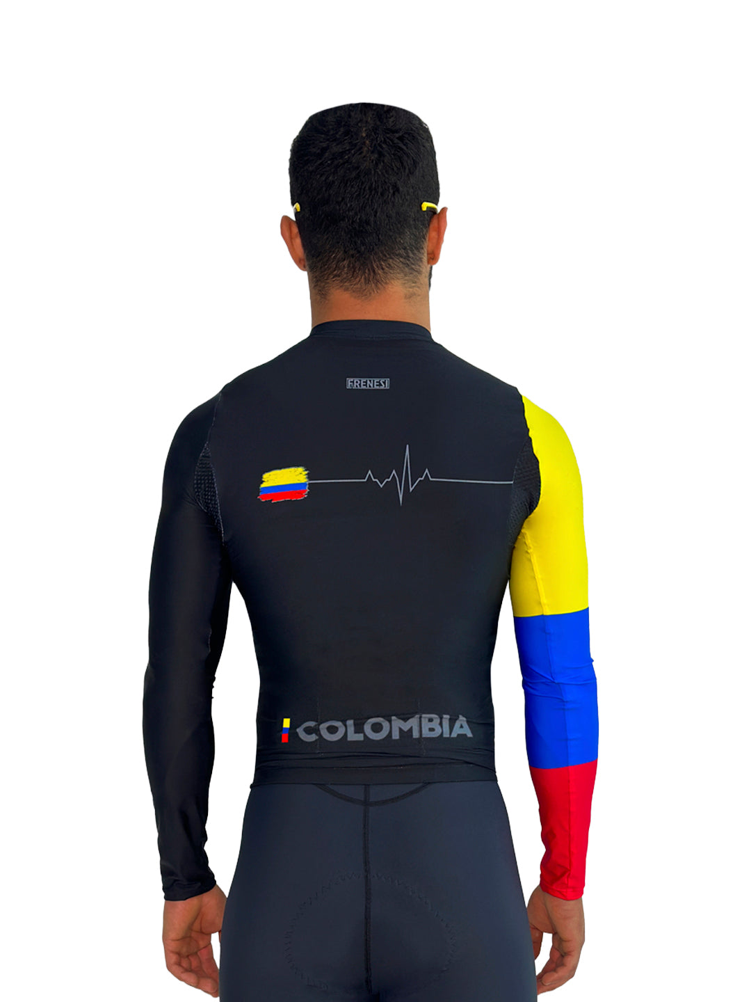 JERSEY MANGA LARGA 'COLOMBIA 2024 NEGRO'