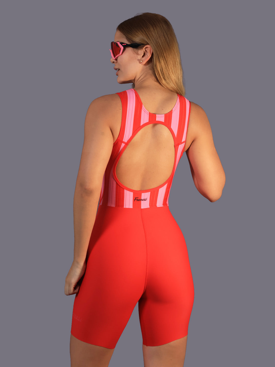 TRISUIT MANGA SIZA TRENDS RED