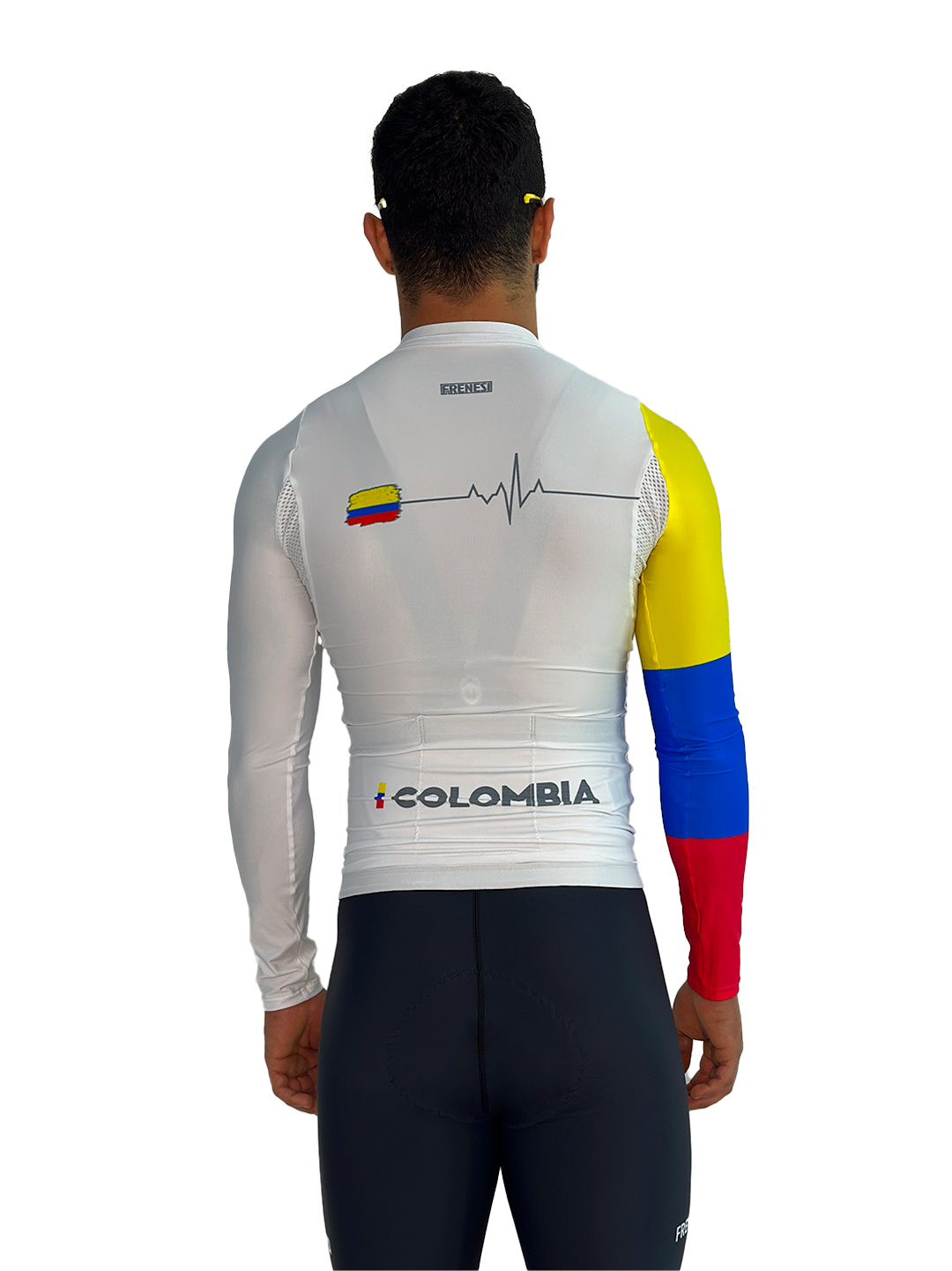 JERSEY MANGA LARGA COLOMBIA 2024 BLANCO