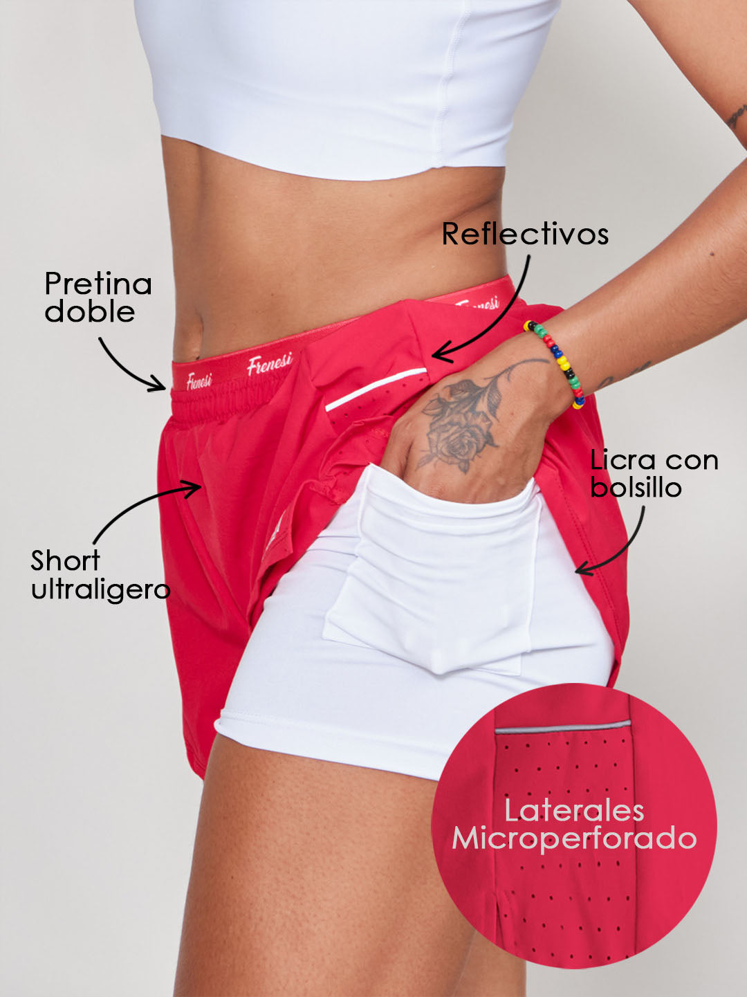 Pantaloneta Flash Café - P01