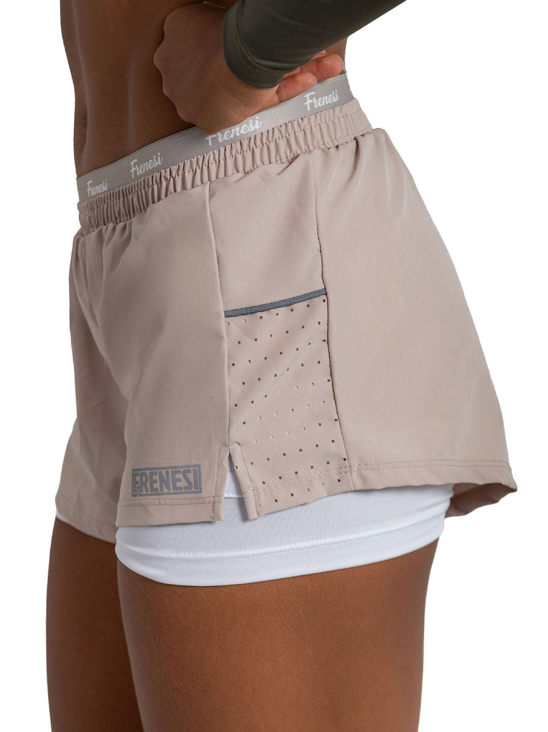 Pantaloneta Flash Beige - P08