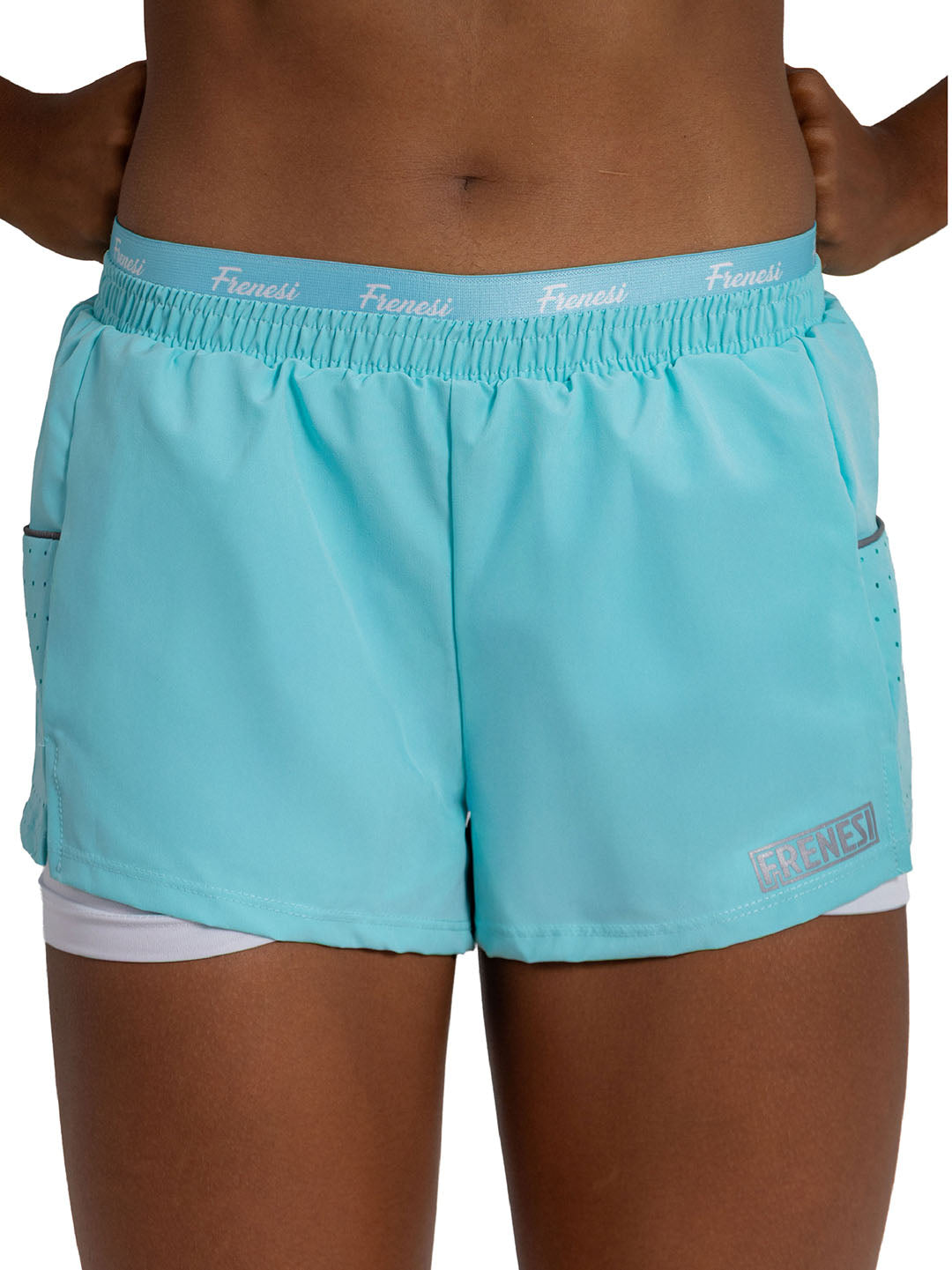 Pantaloneta Flash Verde Menta - P03