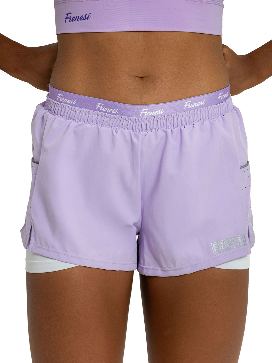 Pantaloneta Flash Lila - P06
