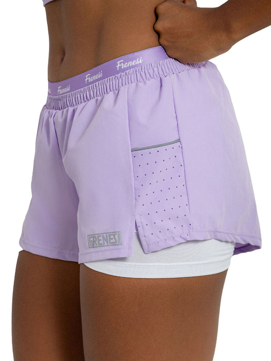 Pantaloneta Flash Lila - P06