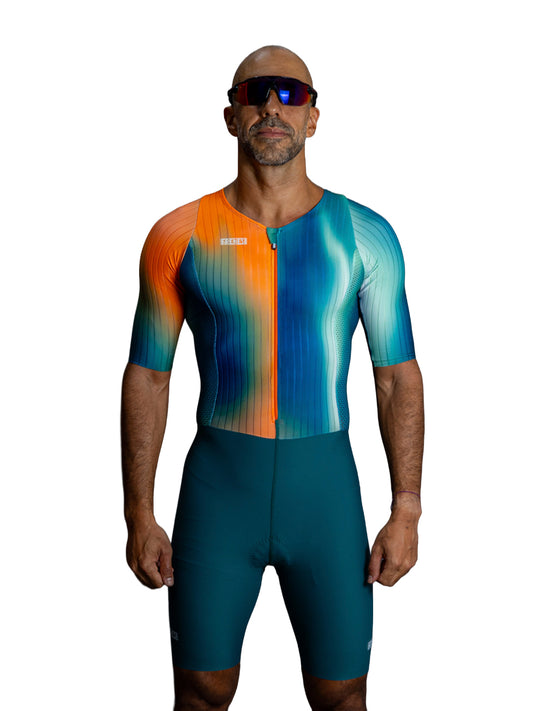 ENTERIZO TIPO KONA 'ORANGE GREEN'