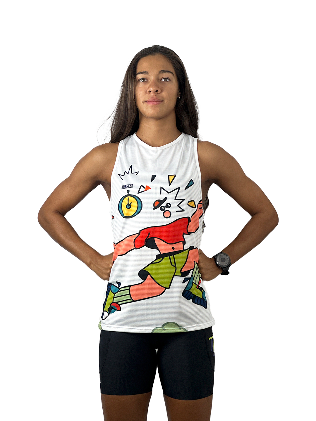 BLUSA ESQUELETO RUNNING 'CONTRA RELOJ'